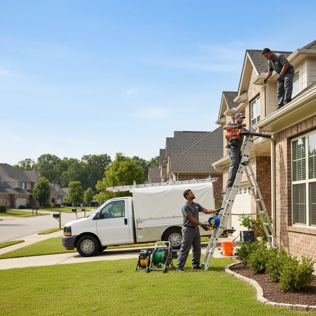 Home Gutter Service in Crawford, TX near me